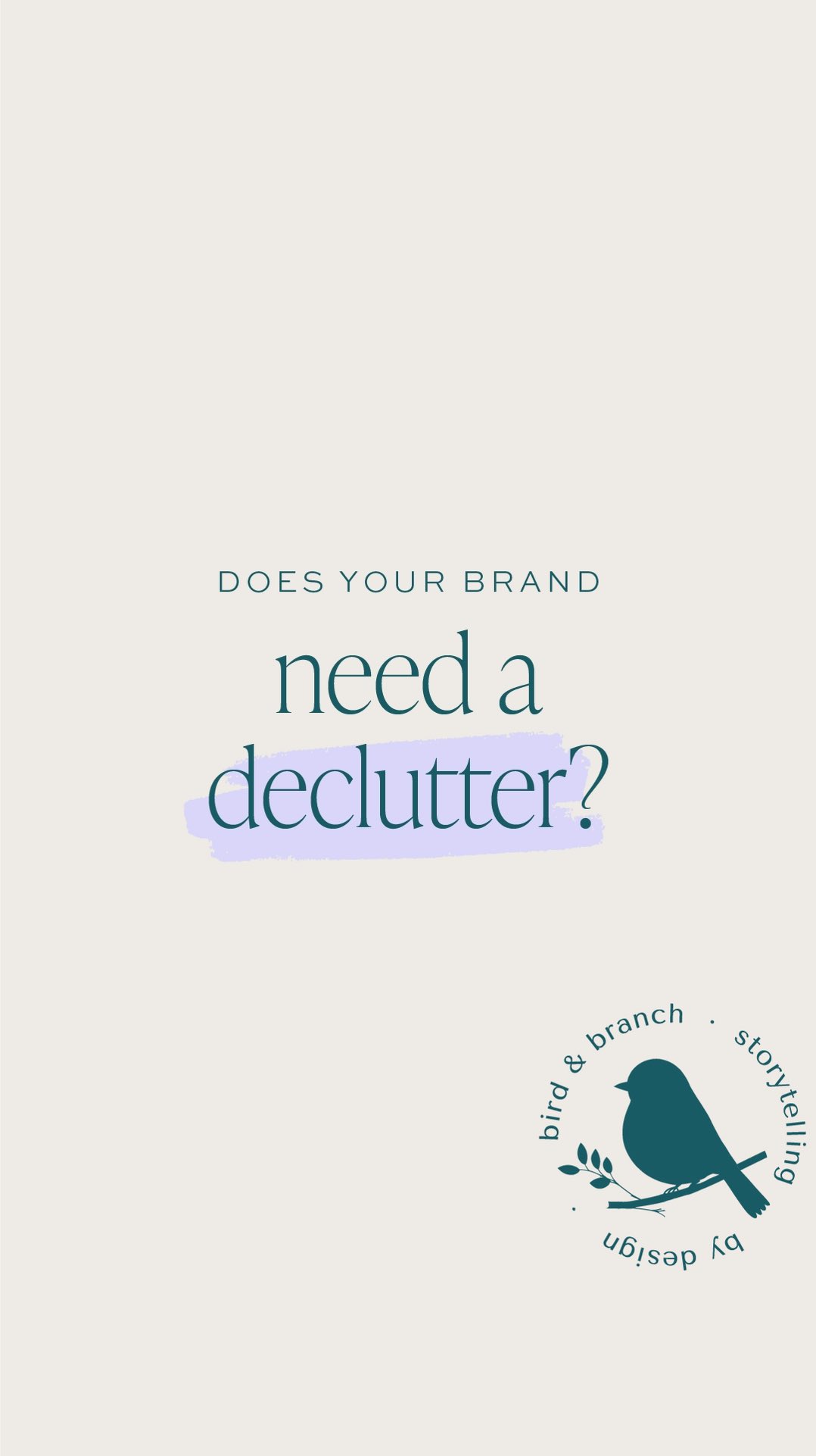 Today I spent some time going through my daughter’s room to make space for her 7th birthday haul this week. I was making piles to donate and pass on to friends, which is an exercise always fraught, as she struggles to let go of things she’s grown out of, whether it is clothing, toys or books. As I explained to her the importance of letting go of what isn’t serving us any more, to make space for new things, it got me thinking about what we’re ‘hoarding’ in our business, especially within our branding. You might have a logo which saw you through the start-up phase that you are very attached to, but is it now working for your business, or do you need to let go, and look at a new visual direction that fits the direction you want to head in your business? Is keeping that original brand (or being hesitant to invest in a new one) actually holding you back from reaching your ideal customer, and your goals? Some food for thought- we know we can always use a good old declutter, so that our homes (and businesses) don’t end up as an episode of Hoarders! (On a totally related note- does anyone else have the millennial collection of Beanie Kids up in their cupboards that they can’t possibly bear to part with?)