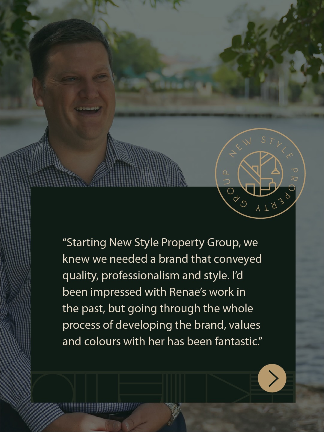 Want a brand experience that feels as thoughtful as the business behind it? ✨ The best branding doesn’t just look beautiful.  It captures your values, connects with your clients, and gives your business the confidence to grow with clarity and consistency. Joel from New Style Property Group shared that one of the biggest standouts of the process was how deeply we explored the business itself- the values, future vision, and client experience behind the brand. Because great design is never just about aesthetics.  It’s about creating a brand that genuinely feels like you. #branddesign #australiangraphicdesigner