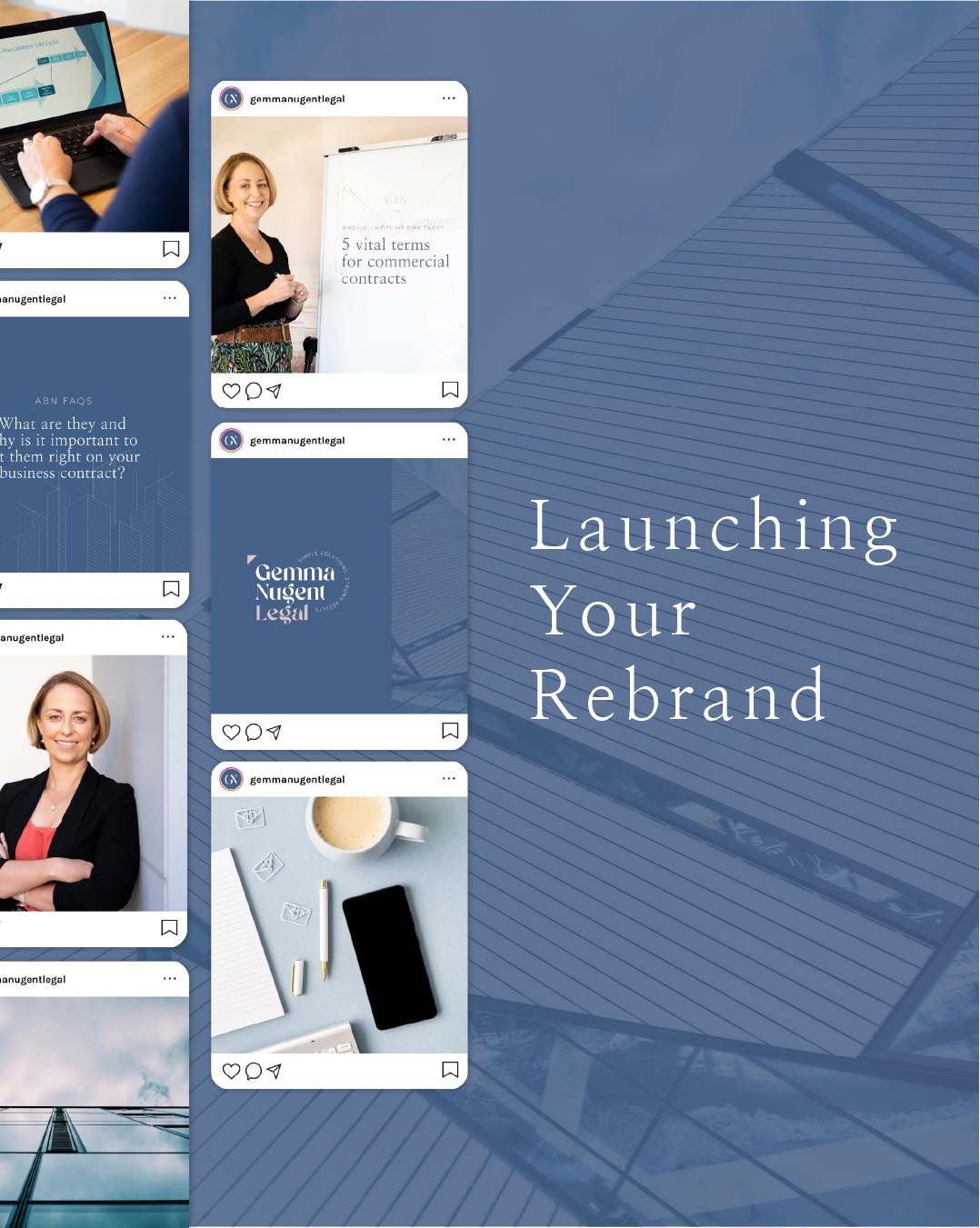 You’ve got a new brand that you absolutely love, but how do you launch it into the world?

In this final post from our 3-part Gemma Nugent Legal rebrand series, I’m sharing my top tips for rolling out your new brand with confidence (and zero chaos).

✨ When you book a Rebrand Package with Bird & Branch, you’ll also receive my Brand Launch Guide - packed with checklists and advice to help you nail your debut.

Swipe through for my go-to rebrand launch tips ➡️

Brand strategy by @thehumanelements
Visual Identity by @birdandbranchdesign