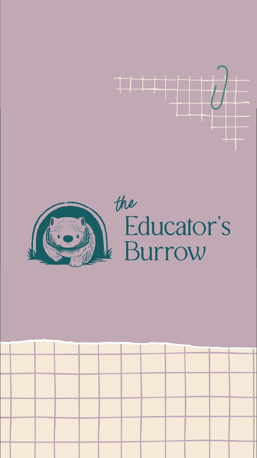 So much of a brand lies beneath the logo and colours. 

It is a veritable iceberg of personality, goals, values and vibes. The foundations begin with properly understanding your audience, their desires and frustrations, and then discovering the personality behind your brand- and how it will interact with its ideal customers. 

Once we understand these things, only then do we start on the visuals. 

The Educator’s Burrow draws on Miss Honey and Zoe Foster Blake’s personality and vibes, and the final visuals are fun yet gentle, optimistic, and creative - appealing to educators who value individuality, charm, and a little bit of sparkle in their everyday classroom life.

Feel like your brand is lacking personality and strong foundations? My 2 Birds, 1 Brand package with @thehumanelements is what you need! #brandspecialist #logoreveal #australiangraphicdesigner