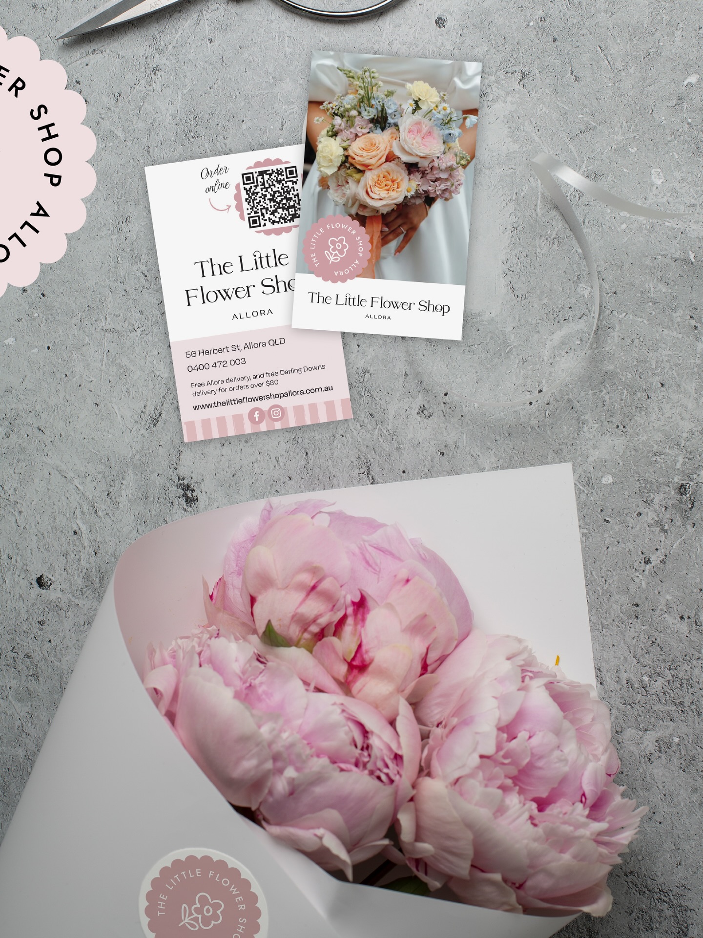 Queensland’s Darling Downs has a brand new florist, just in time for Valentines Day!

Welcome to The Little Flower Shop, a boutique florist nestled in the heart of Allora, Queensland, created for people who love meaningful flowers, thoughtful gifting, and supporting local.

I had the privilege of creating this gorgeous little brand, taking inspiration from the flower stalls of Pairs, with a fresh modern twist. 

Servicing an often forgotten area of the Darling Downs, @thelittleflowershopallora is about connection. To people. To moments. To community. You’ll find a warm welcome, thoughtful service, and flowers made with heart every time you walk through the door or place an order online.

Because beautiful flowers shouldn’t be a luxury reserved for big cities. They belong in small towns too.

They’re still taking orders for Valentines Day, so check out their website (made by yours truly) or pop into their lovely store! 🌹 @thelittleflowershopallora